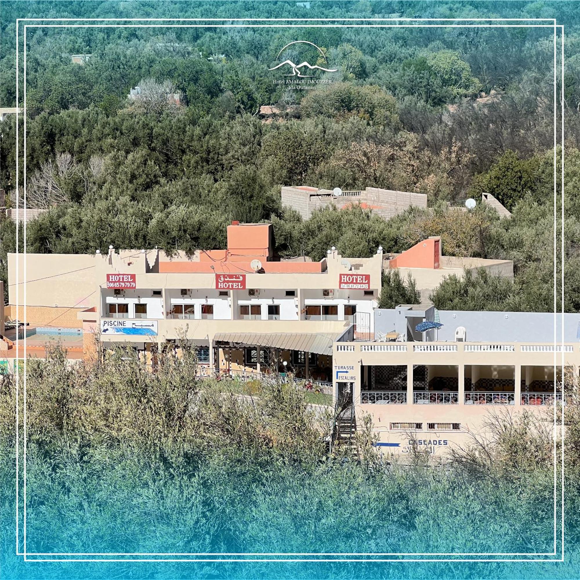 Hotel Amalou Imouzzer Ida Ou Tanane Buitenkant foto